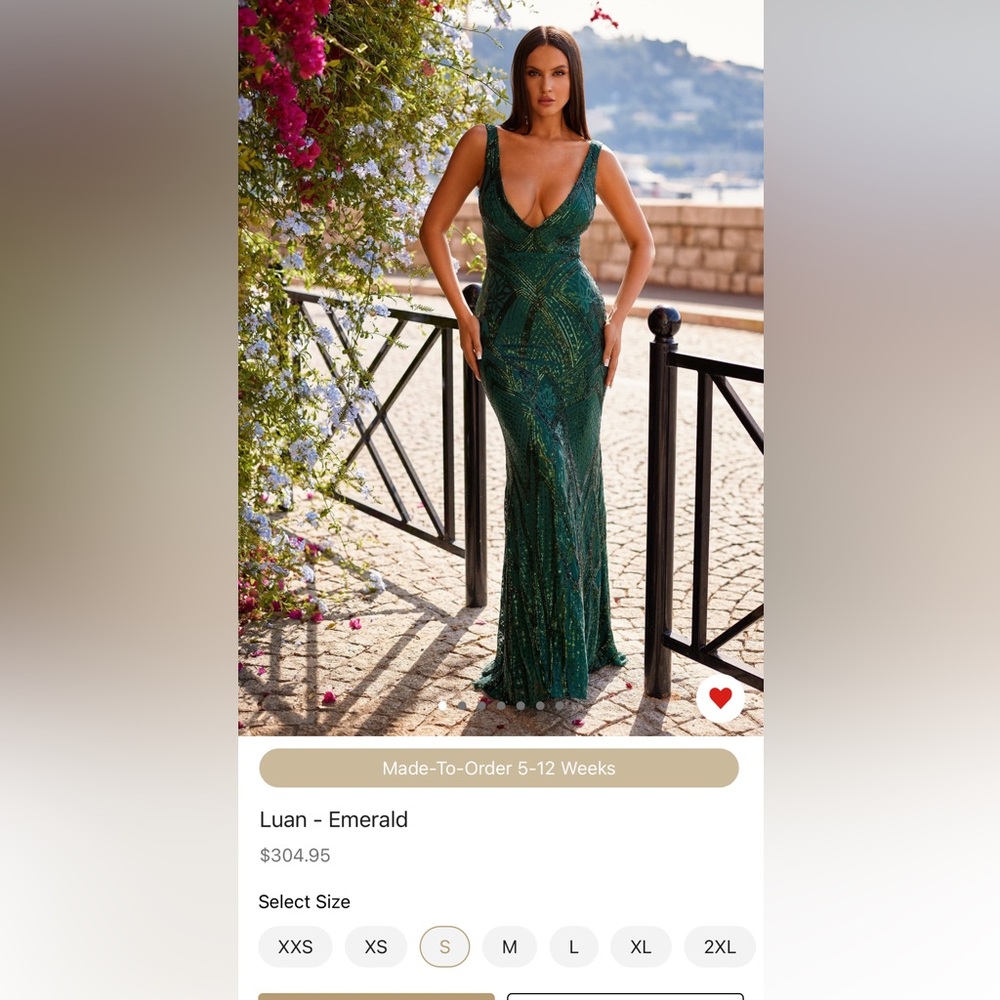 Alamour the label custom gown